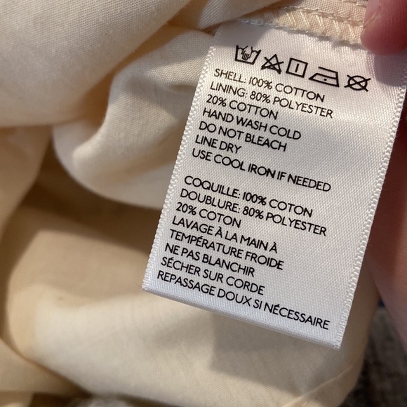 Anthropologie Staring At Stars Cream Eyelet Dress - Picture 5 of 5